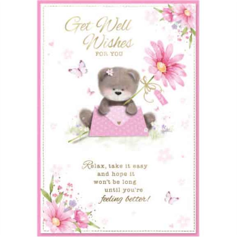 C50 CUTE FEMALE GET WELL SIMON ELVIN 6S
