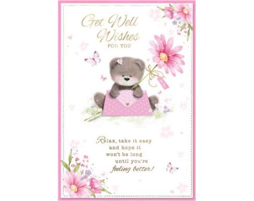 C50 CUTE FEMALE GET WELL SIMON ELVIN 6S