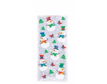 (20) SNOWMAN GLEE CELLO BAGS