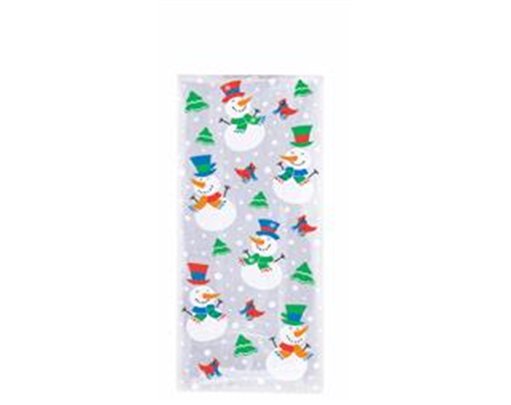 (20) SNOWMAN GLEE CELLO BAGS
