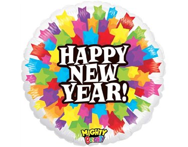 21IN MIGHTY STARBURST NEW YEAR FOIL