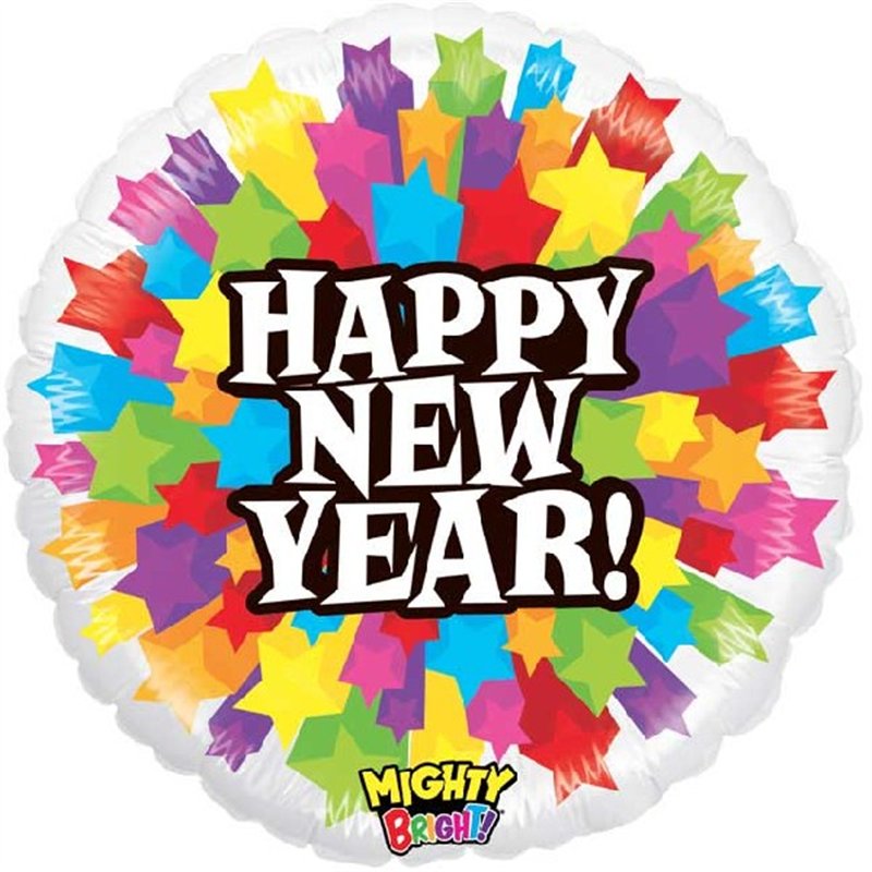 21IN MIGHTY STARBURST NEW YEAR FOIL
