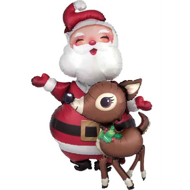 SANTA & REINDEER AIRWALKER
