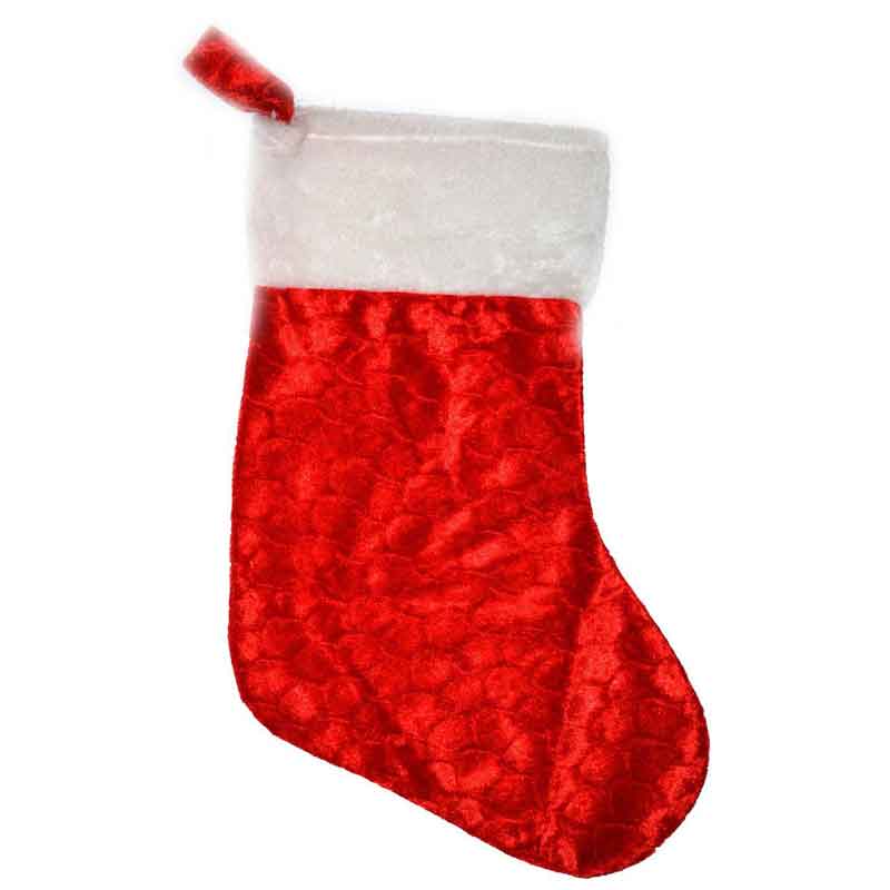 50cm DELUXE SANTA STOCKING  12S