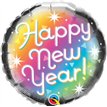 18in NEW YEAR PRISMATIC FOIL BALLOON
