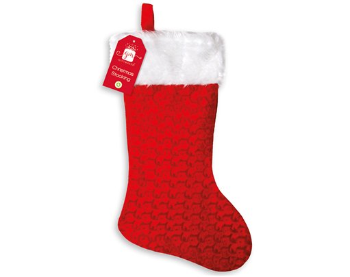DELUXE VELVET CHRISTMAS STOCKING