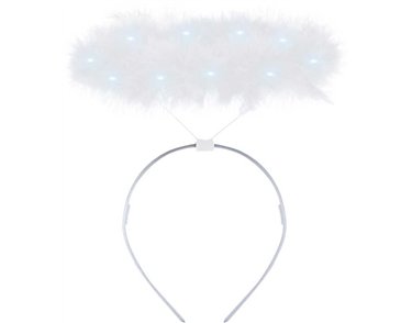 LIGHT UP WHITE HALO