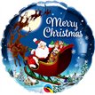 18in CHRISTMAS ST. NICHOLAS FOIL BALLOON