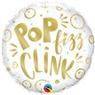 18in POP FIZZ CLINK FOIL BALLOON