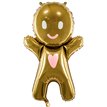 GINGERBREAD MAN FOIL BALLOON
