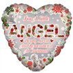 18in LITTLE ANGEL REMEMBRANCE XMAS FOIL BALLOON