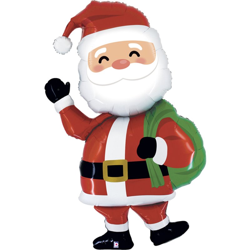 74in SPECIAL DELIVERY SANTA FOIL BALLOON