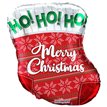 18in CHRISTMAS STOCKING FOIL BALLOON