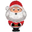 36in SANTA CHRISTMAS FOIL SHAPE BALLOON