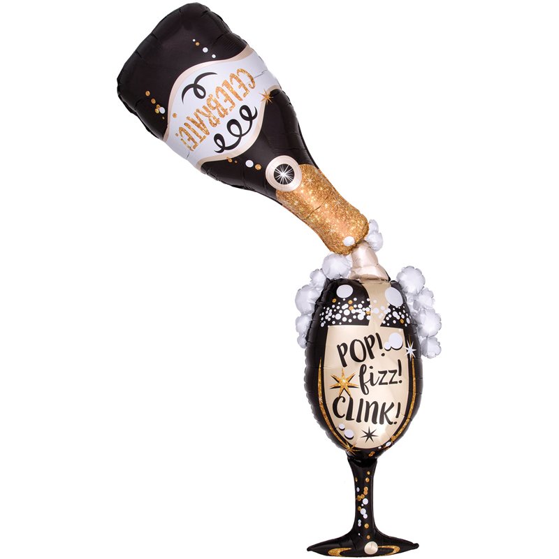 TIME FOR BUBBLY MULTI BALLOON