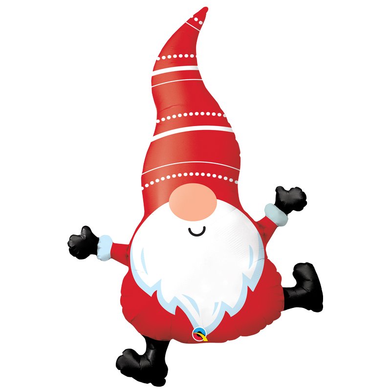 42in CHRISTMAS GNOME FOIL BALLOON