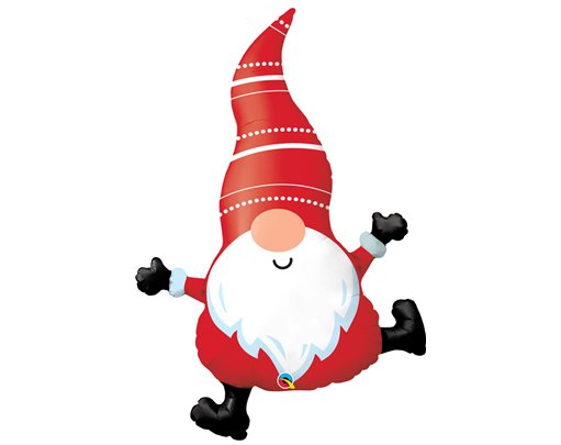 42in CHRISTMAS GNOME FOIL BALLOON
