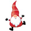 42in CHRISTMAS GNOME FOIL BALLOON
