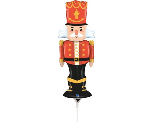 14in NUTCRACKER FOIL BALLOON 10S