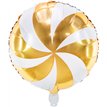 35cm GOLD CANDY PRINT FOIL BALLOON