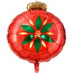 45cm CHRISTMAS BAUBLE SHAPED FOIL BALLOON