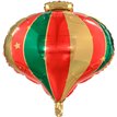 CHRISTMAS BAUBLE SHAPED FOIL BALLOON