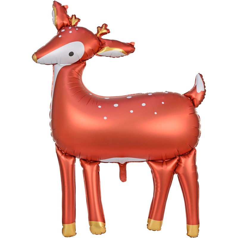 STANDING REINDEER FOIL BALLOON