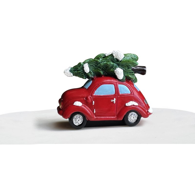BRINGING HOME THE TREE RESIN TOPPER