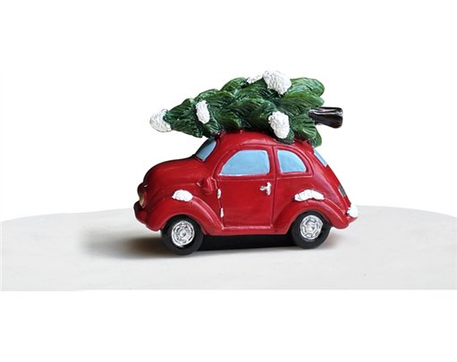 BRINGING HOME THE TREE RESIN TOPPER