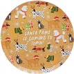 10PK SANTA PAWS ECO PAPER PLATES