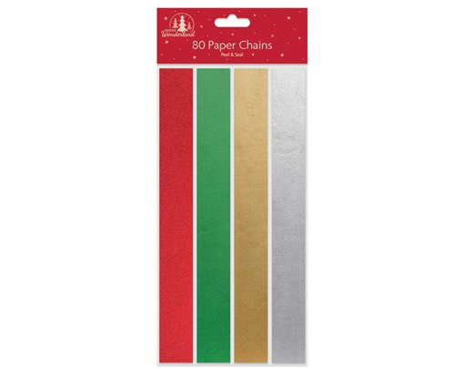 80PC FOIL PAPER CHAINS 12S