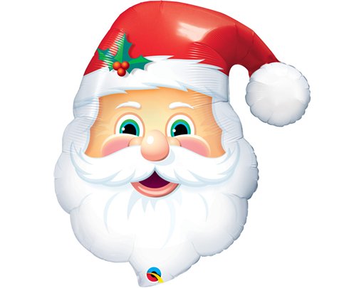 32IN JOLLY ST. NICK S/SHAPE