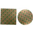 10in ASST SQ / ROUND XMAS CAKE BOARDS 30S