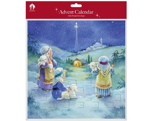 LARGE NATIVITY ADVENT CALENDAR 12S
