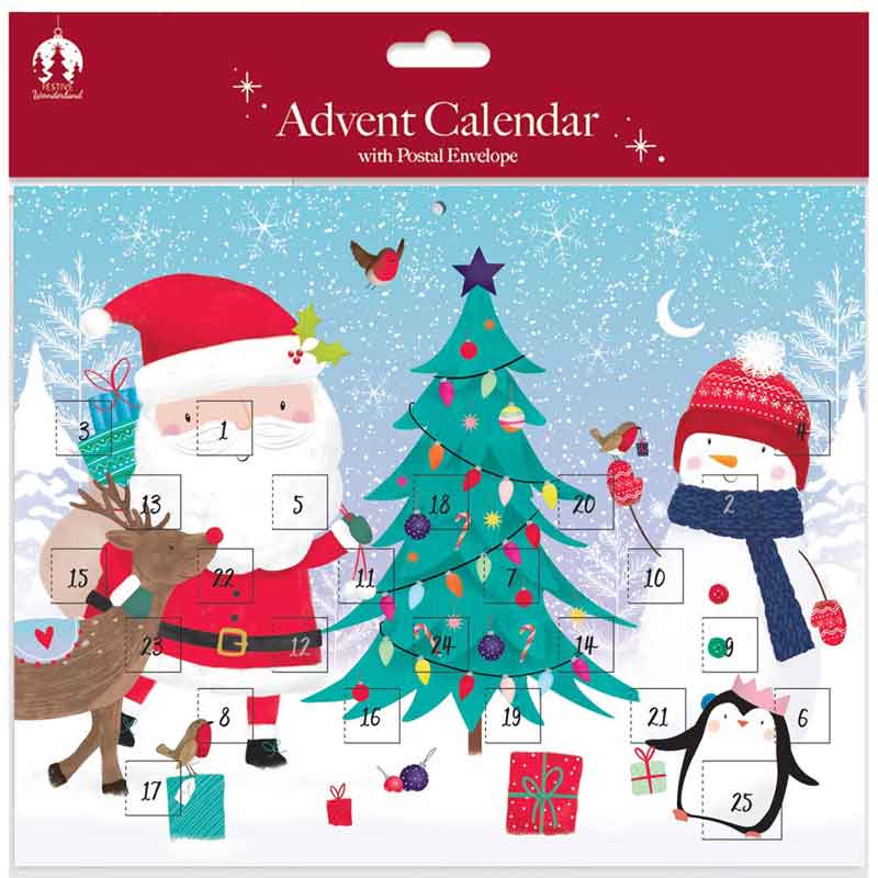 CUTE CHRISTMAS ADVENT CALENDAR 12S