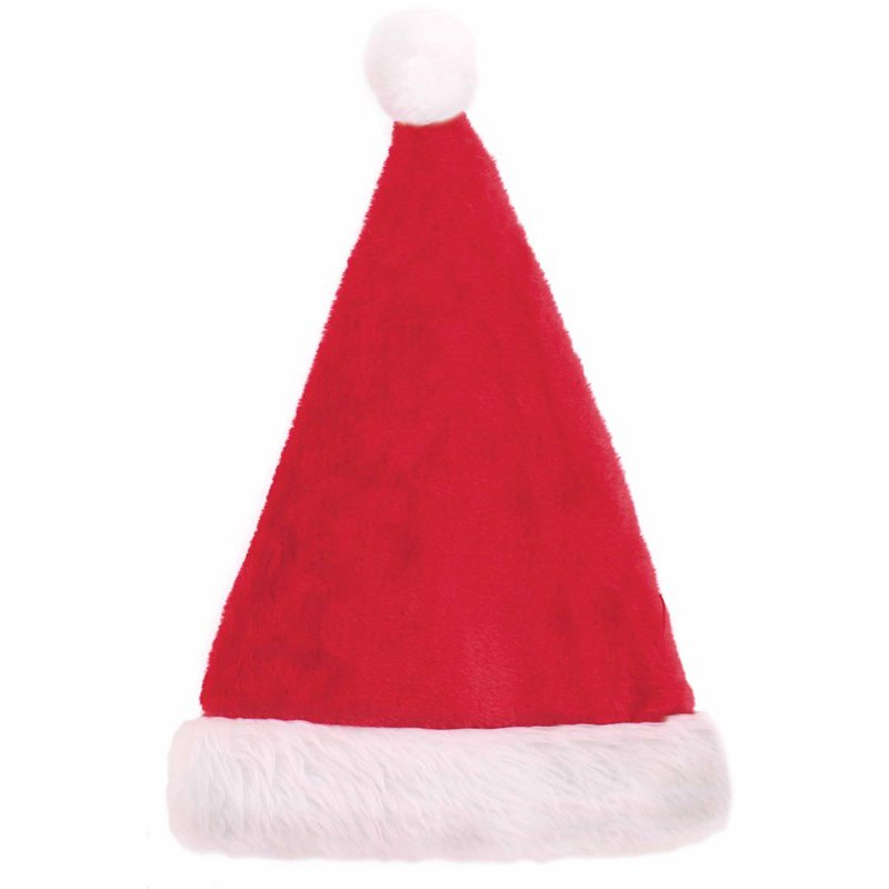 PLUSH SANTA HAT