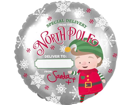 18in ELF ARRIVAL FOIL BALLOON
