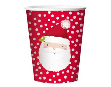 8PK CUTE CHRISTMAS PAPER CUPS