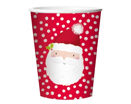 8PK CUTE CHRISTMAS PAPER CUPS