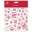 16PK HO HO HO PAPER NAPKINS