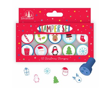 CHRISTMAS 10 PACK STAMPERS
