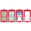 4ASST CUTE MAKE YOUR OWN CHRISTMAS CRACKER KIT