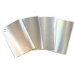 20PK SILVER HOLOGRAPHIC BOOKLET GIFT TAGS 12S