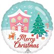 18in NOSTALGIC CHRISTMAS WONDERLAND FOIL BALLOON