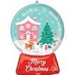 20in WONDERLAND SNOWLGLOBE FOIL BALLOON