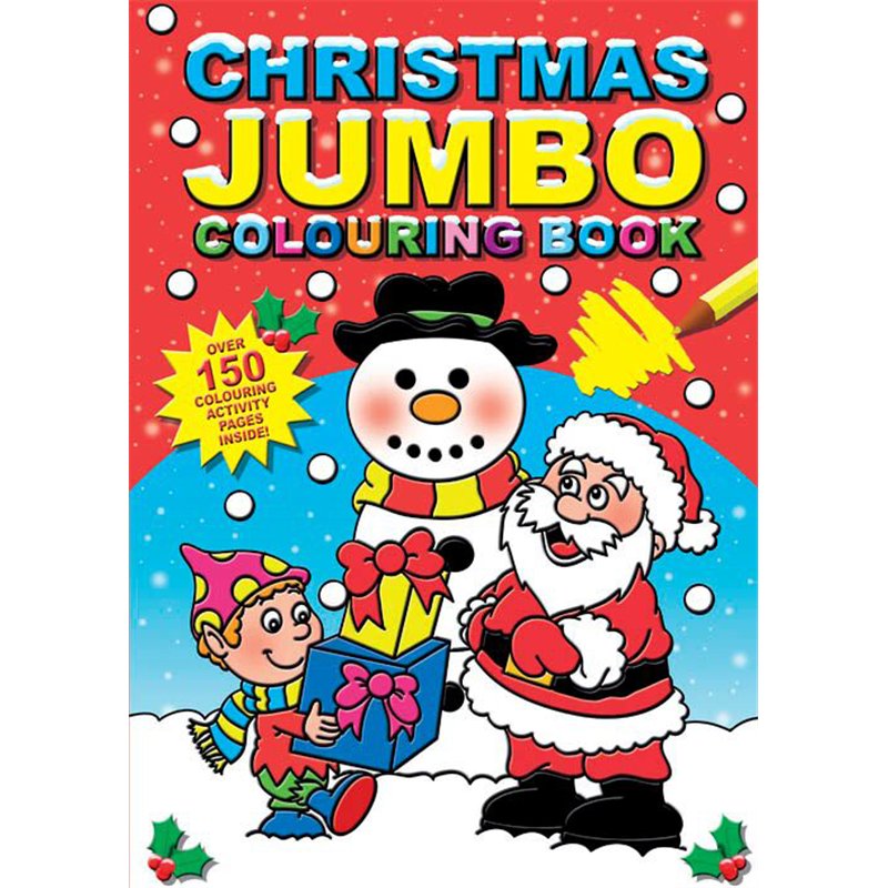 CHRISTMAS JUMBO COLOURING BOOK