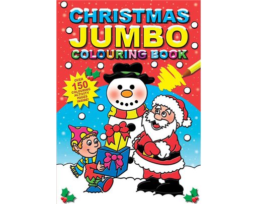 CHRISTMAS JUMBO COLOURING BOOK