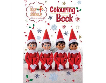 THE ELF ON THE SHELF COLOURING BOOK