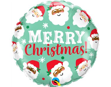 18IN HO HO HO CHRISTMAS SANTAS FOIL BALLOON