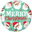 18IN HO HO HO CHRISTMAS SANTAS FOIL BALLOON